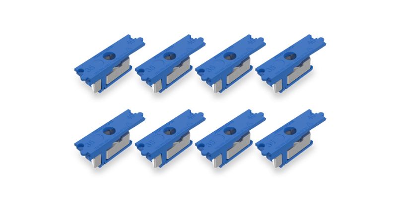 Picture of Rhino-Rack Zwifloc Channel Nuts - 8 Pack