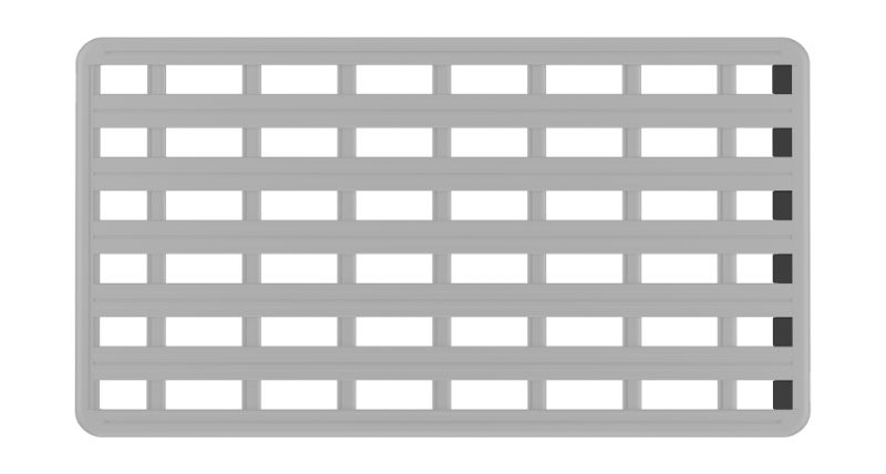 Picture of Rhino-Rack Pioneer 6 Fairing Set 1580 mm Wide Platforms