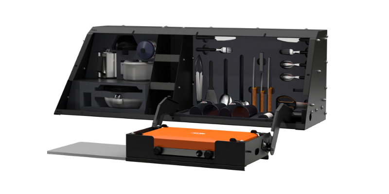 Picture of SmartCap Kitchen-Bin EVO Series, Right Side Mount, Full-Size (5'5" / 6'5" Bed) - SA0804