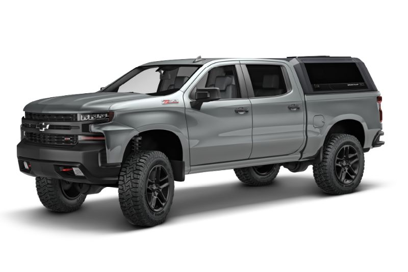 Picture of SmartCap EVO Sport Truck Cap - 2019-2026 Chevrolet Silverado/Sierra 1500 (6'5" Bed) - EV0109-MB