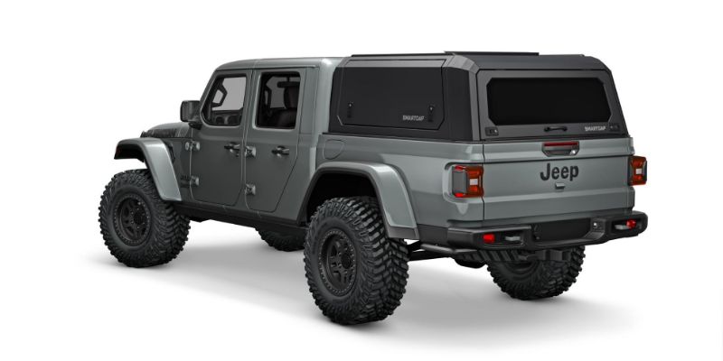 Picture of SmartCap EVOa Adventure Truck Cap - 2020-2026 Jeep Gladiator (5'0" Bed) - EA0601-MB