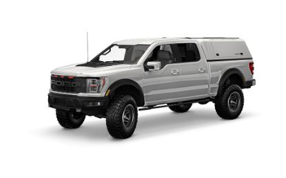 Picture of SmartCap EVOc Commercial OEM White Truck Cap - 2015-2020 Ford F-150 (6'5" Bed) - EC0301-WH