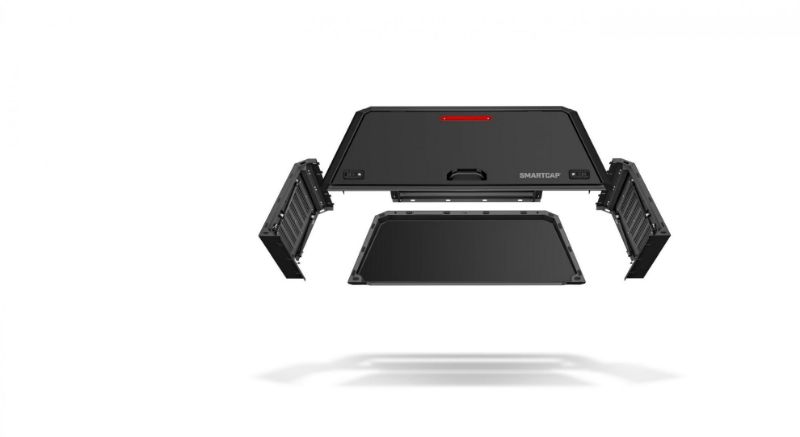 Picture of SmartCap EVOd Defender Truck Cap - 2019-2026 Chevrolet Silverado/GMC Sierra 1500 (5'8" Bed) - ED0100-MB