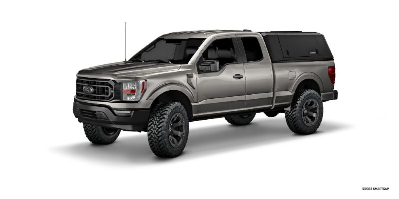 Picture of SmartCap EVOa Adventure Truck Cap - 2021-2026 Ford F-150 (5'5" Bed) - EA0318-MB