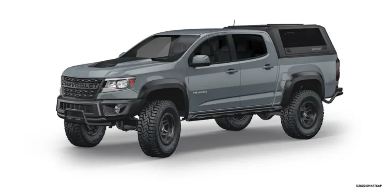 Picture of SmartCap EVO Sport Truck Cap - 2015-2022 Chevrolet Colorado/Canyon (5'0" Bed) - EV0105-MB