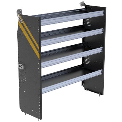 Picture of N5 Series Cargo Van Shelving 60 Wide 4 Trays
