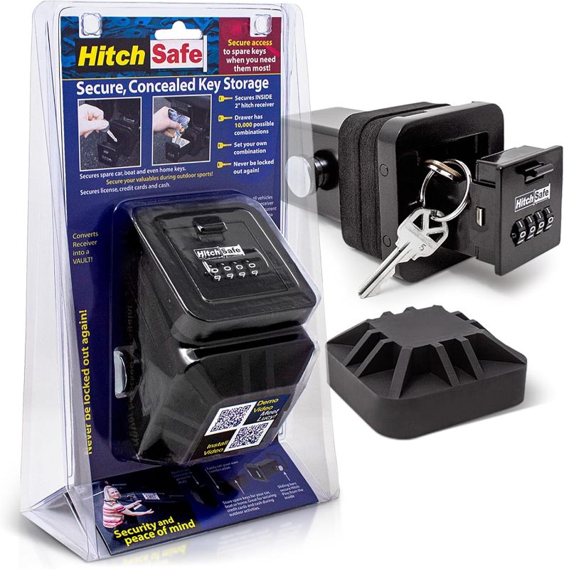 Picture of HitchSafe HS7000 Key Vault, Black