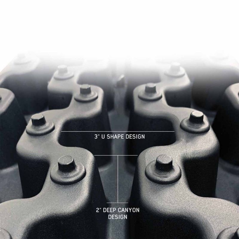 Picture of O.V.S Recovery Ramp With Pull Strap And Storage Bag - GrayBlack Universal