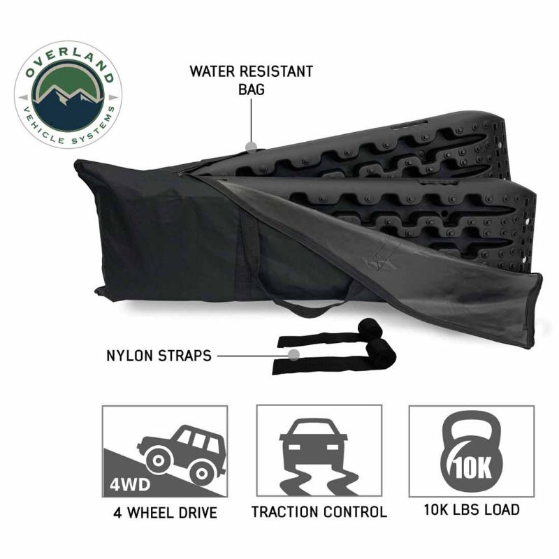 Picture of O.V.S Recovery Ramp With Pull Strap And Storage Bag - GrayBlack Universal