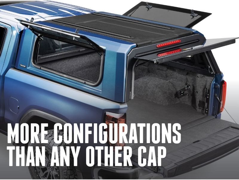 Picture of RealTruck Ascend Truck Cap FGC-4500 - 2024-2026 Toyota Tacoma (5' 1" Short Bed, Bronze Oxide) - PA-26271-6X1