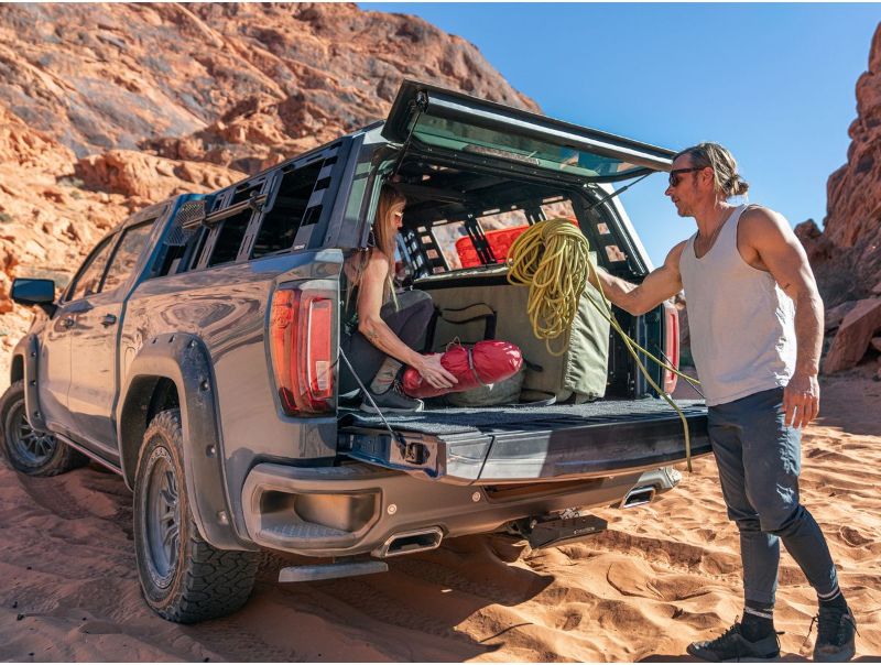 Picture of RealTruck Ascend Truck Cap FGC-4500 - 2024-2026 Toyota Tacoma (5' 1" Short Bed, Celestial Silver Metallic) - PA-26271-1J9