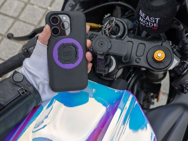 Picture of Quad Lock Motorcycle Fork Stem Mount Pro