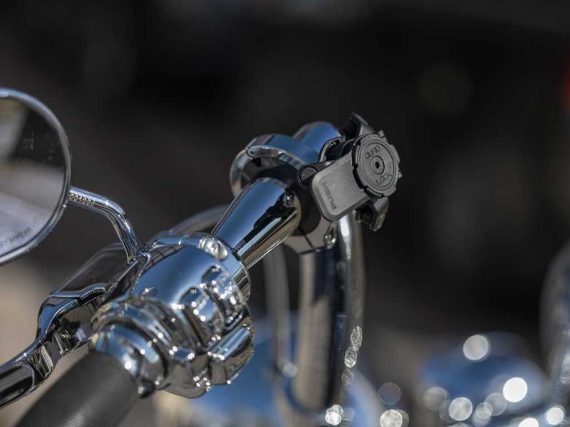 Picture of Quad Lock Motorcycle Handlebar Mount Pro Chrome - Large