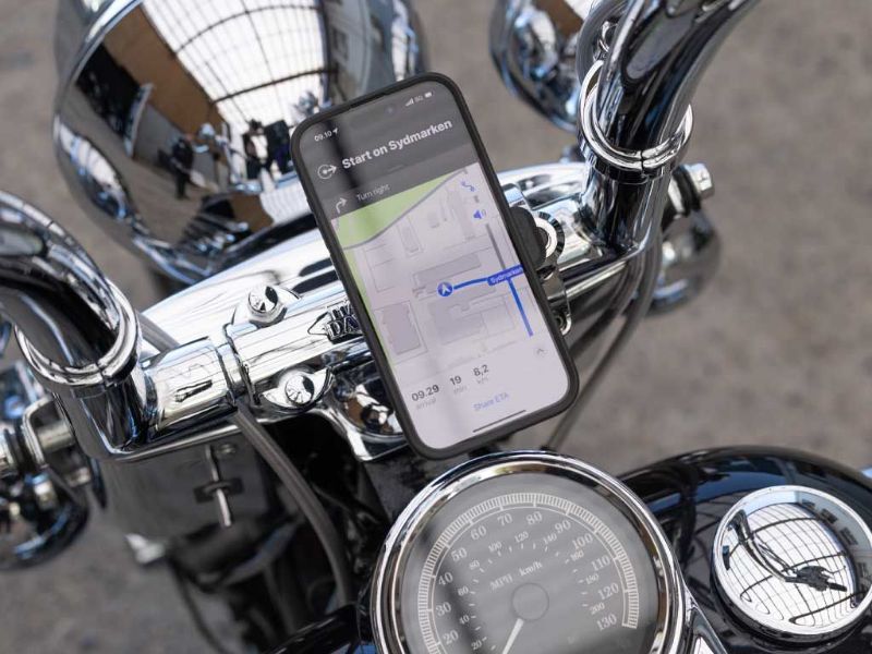 Picture of Quad Lock Motorcycle Handlebar Mount Pro Chrome - Large