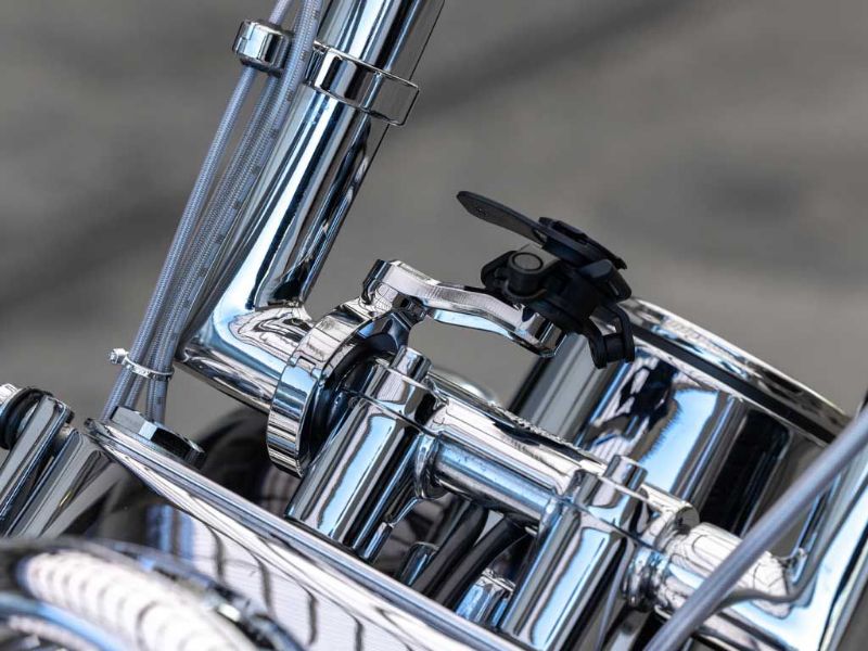 Picture of Quad Lock Motorcycle Handlebar Mount Pro Chrome - Large