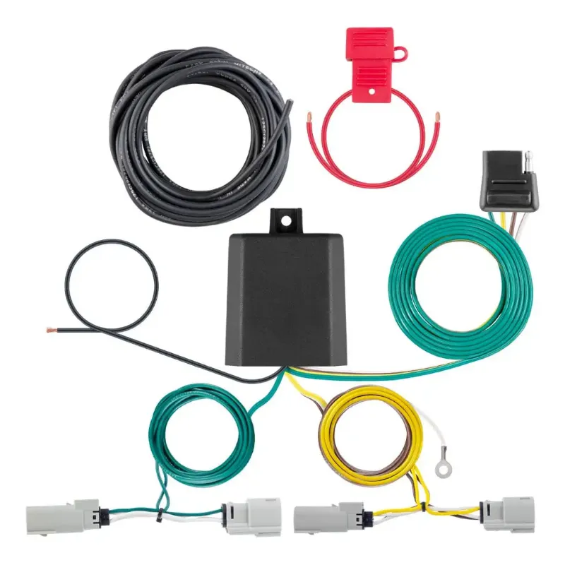 Picture of Curt Custom Wiring Harness, 4-Way Flat Output, Select Ford Transit 350, 350 HD Dually