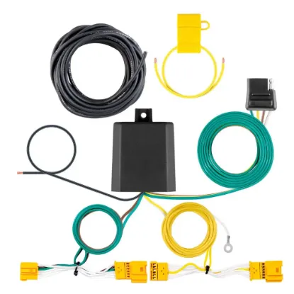 Picture of Curt Custom Wiring Harness, 4-Way Flat Output, Select Mercedes-Benz GLC Series