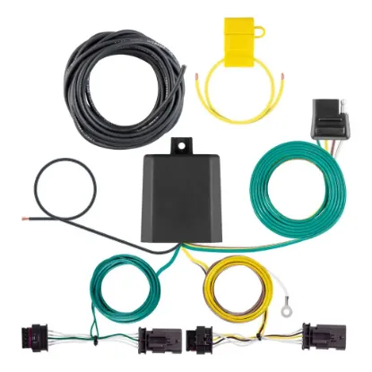 Picture of Curt Custom Wiring Harness, 4-Way Flat Output, Select Tesla Model 3