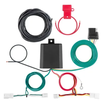 Picture of Curt Custom Wiring Harness, 4-Way Flat Output, Select Subaru Solterra, Toyota BZ4X