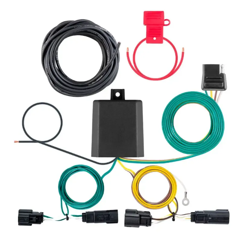 Picture of Curt Custom Wiring Harness, 4-Way Flat Output, Select GMC Terrain