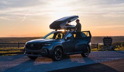 Picture of Kuat Varial XL - Black/Black - Rooftop Cargo Box - 18 Cubic Feet