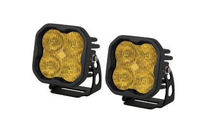 Picture of Diode Dynamics SS3 Pro ABL Yellow SAE Fog (Pair)