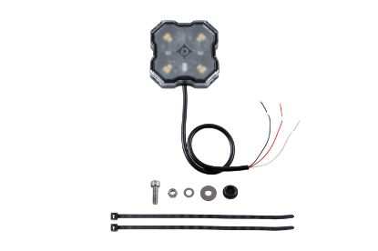 Picture of Diode Dynamics Stage Series Single-Color LED Rock Light White Diffused Bare Wire (Single)