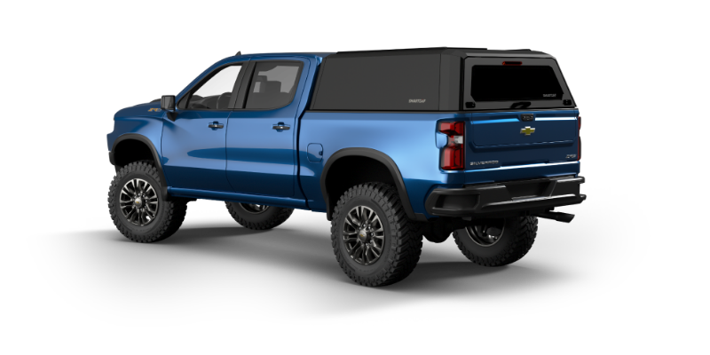 Picture of SmartCap EVOh Hatchback Truck Cap - 2019-2026 Chevrolet Silverado/Sierra 1500 (5'8" Bed) - EH0108-MB