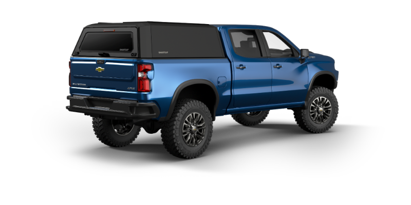 Picture of SmartCap EVOh Hatchback Truck Cap - 2019-2026 Chevrolet Silverado/Sierra 1500 (5'8" Bed) - EH0108-MB