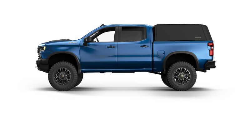 Picture of SmartCap EVOh Hatchback Truck Cap - 2019-2026 Chevrolet Silverado/Sierra 1500 (5'8" Bed) - EH0108-MB