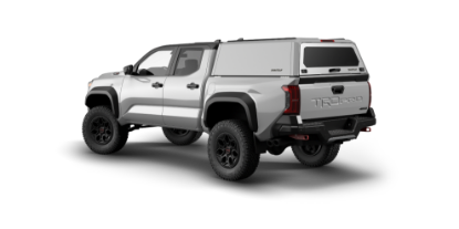 Picture of SmartCap EVOh Hatchback Commercial White Truck Cap - 2024-2026 Toyota Tacoma (5'0" Bed) - EH1312-WH