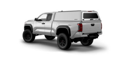 Picture of SmartCap EVOh Hatchback Commercial White Truck Cap - 2024-2026 Toyota Tacoma (6'0" Bed) - EH1313-WH