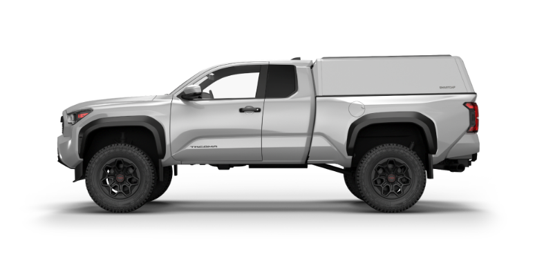 Picture of SmartCap EVOh Hatchback Commercial White Truck Cap - 2024-2026 Toyota Tacoma (6'0" Bed) - EH1313-WH