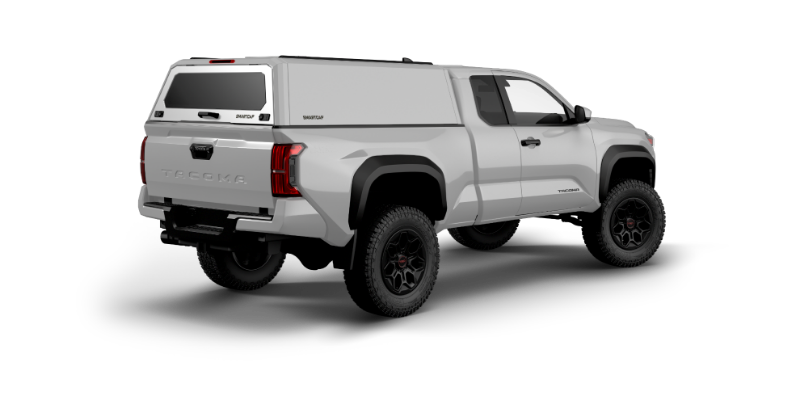 Picture of SmartCap EVOh Hatchback Commercial White Truck Cap - 2024-2026 Toyota Tacoma (6'0" Bed) - EH1313-WH