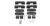 Picture of Rhino-Rack RCP Base Kit (x4) - RCP12-BK