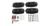 Picture of Rhino-Rack RCP Base Kit (x4) - RCP37-BK