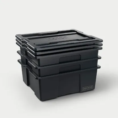 Picture of DECKED Payloader 32 Storage Bin - Black (3-Pack)