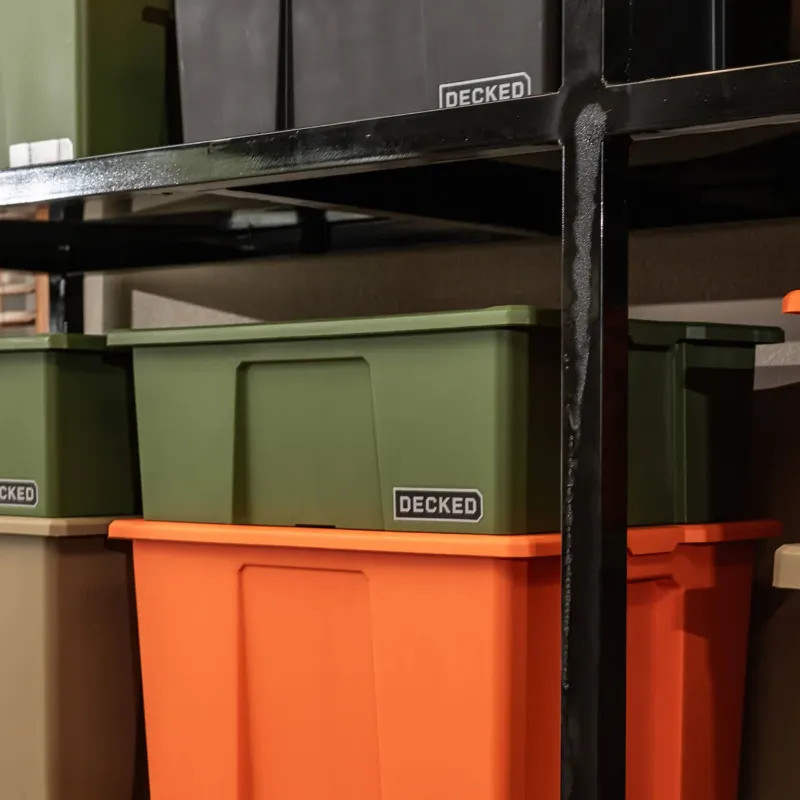 Picture of DECKED Payloader 32 Storage Bin - Ranger Green (3-Pack)