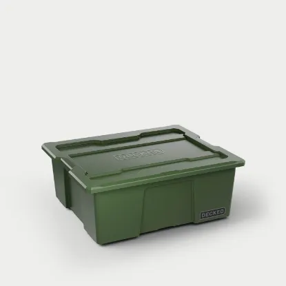 Picture of DECKED Payloader 32 Storage Bin - Ranger Green