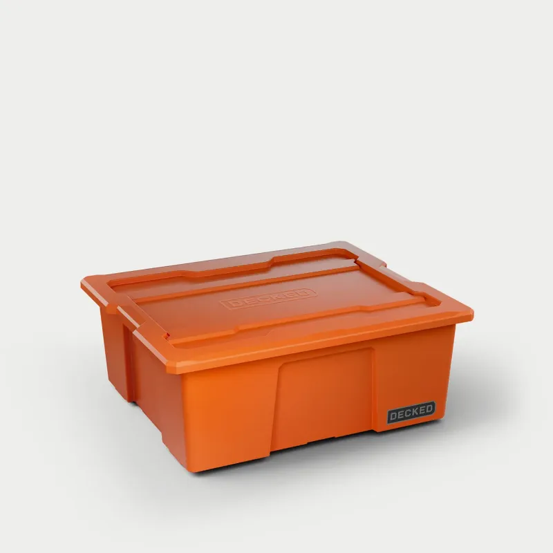 Picture of DECKED Payloader 32 Storage Bin - Blaze Orange