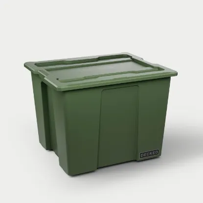 Picture of DECKED Payloader 64 Storage Bin - Ranger Green