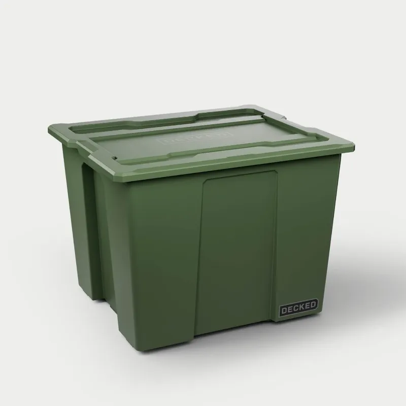 Picture of DECKED Payloader 64 Storage Bin - Ranger Green