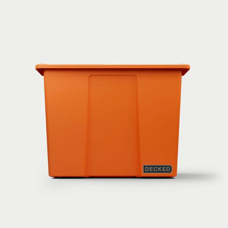 Picture of DECKED Payloader 64 Storage Bin - Blaze Orange