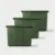 Picture of DECKED Payloader 64 Storage Bin - Ranger Green (3-Pack)