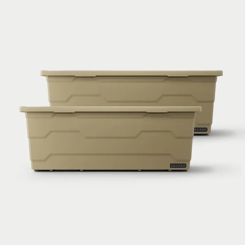 Picture of DECKED Payloader 133 Storage Bin - Desert Tan (2-Pack)