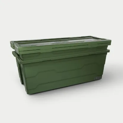 Picture of DECKED Payloader 133 Storage Bin - Ranger Green (2-Pack)