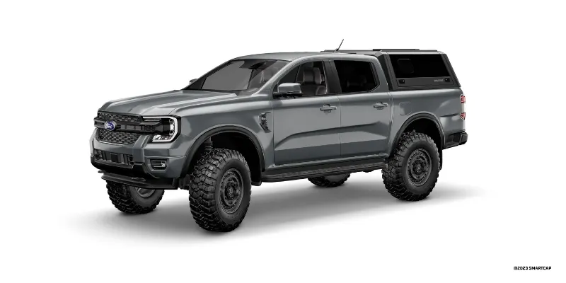 Picture of SmartCap EVO Sport Series Truck Cap - 2024-2025 Ford Ranger (5'0" Bed) - EV0320-MB