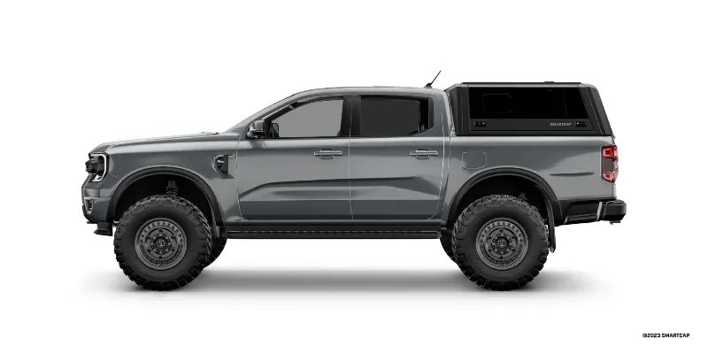 Picture of SmartCap EVO Sport Series Truck Cap - 2024-2025 Ford Ranger (5'0" Bed) - EV0320-MB