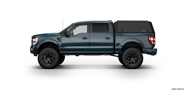 Picture of SmartCap Edge Adventure Truck Cap - 2021-2026 Ford F-150 (5'5" Bed) - EA0333-BN
