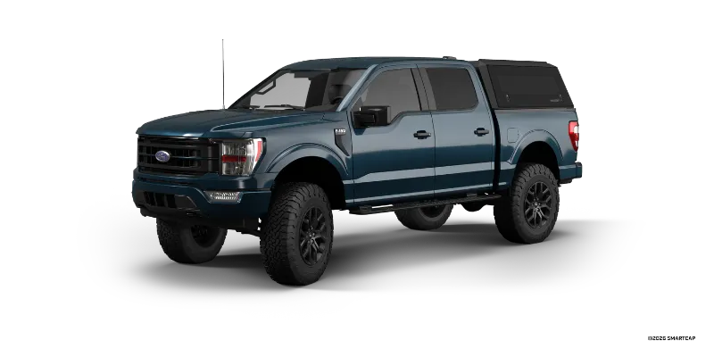 Picture of SmartCap Edge Sport Truck Cap - 2021-2026 Ford F-150 (5'5" Bed) - EV0333-BN